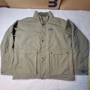 Mens Patagonia Maple Grove  Canvas Jacket Sherpa Lined  XXL Mint!